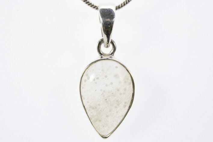 Polished Libyan Desert Glass Pendant ( g) - Impactite #303204